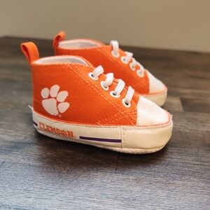 Clemson Football Baby Infant Slip On Soft Shoes